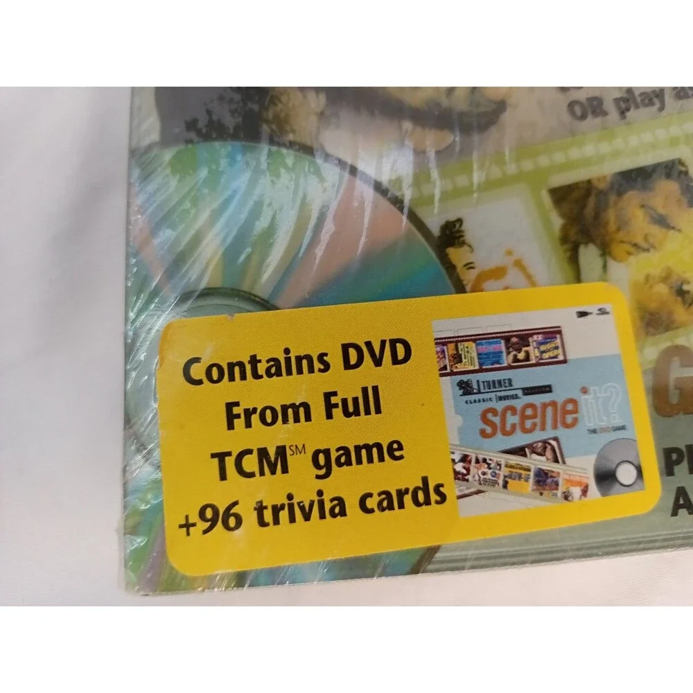 Scene It? DVD Game: Turner Classic Movie Edition Expansion Pack NEW Sealed